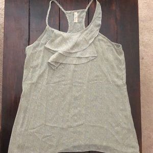 Sheer tank top